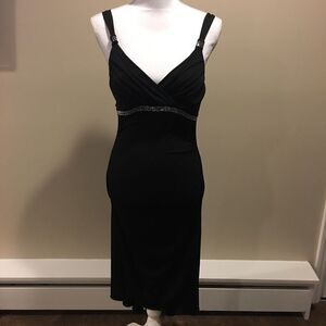 Trixxi Black Tank Long Dress